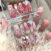 Sweet Peach Rum Advanced White Wear Nail Tip Customization
